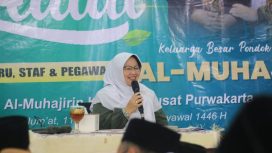 Ketua Yayasan Al-Muhajirin, Dr. Hj. Ifa Faizah Rohmah, M.Pd